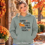 Sweet Potato Pie I Shut My Mouth Shirt — hoodie product photo