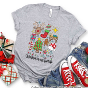 Christmas is My Favorite Christmas Icon Tee