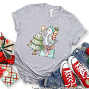 Penguin Christmas Tree Tee