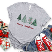 Minimalist Christmas Tree Tee