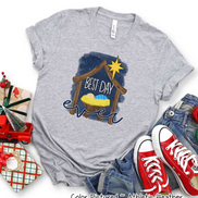 Best Day Ever Manger Christmas Tee