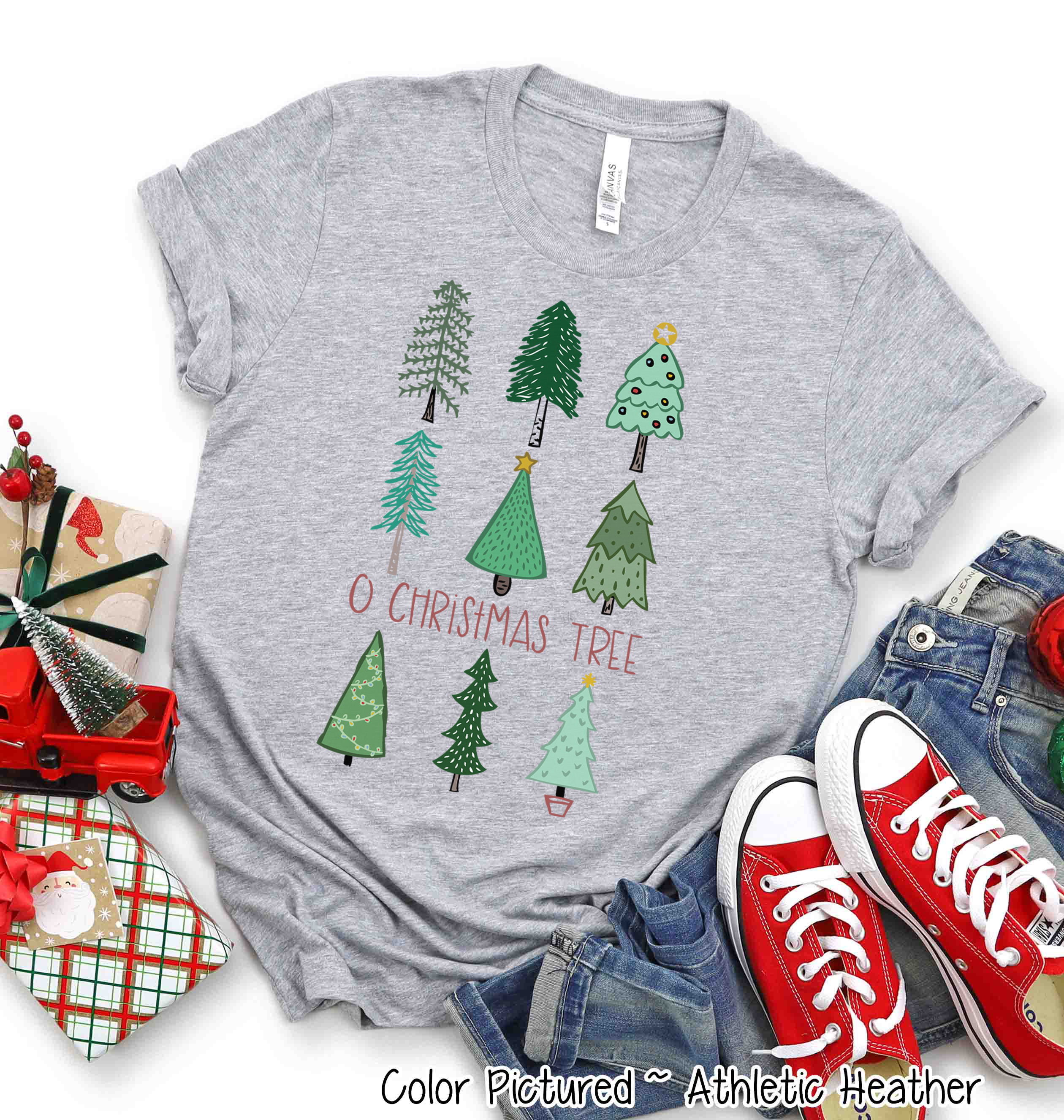 O Christmas Tree Multi Tree Tee