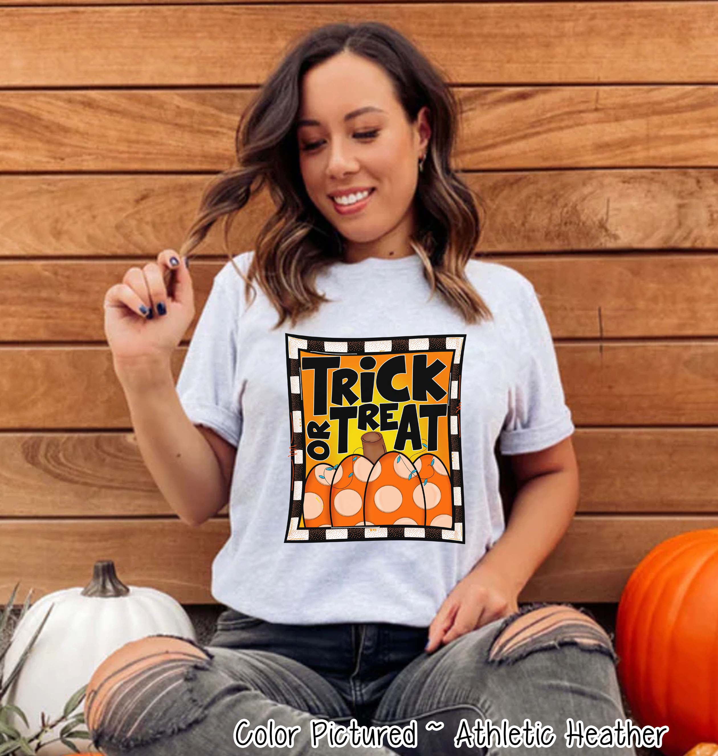 Trick or Treat Halloween Tee