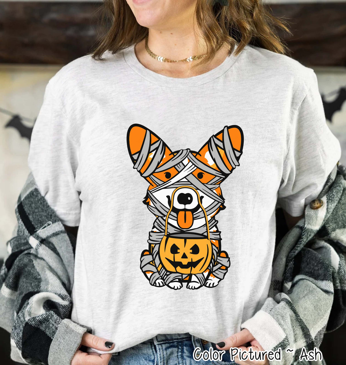 Corgi Dog Lover Halloween Tee