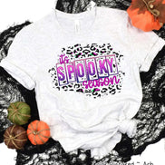 Spooky Season Leopard Halloween Tee