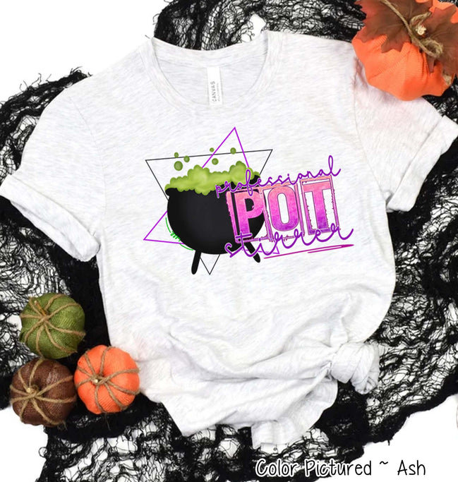 Professional Pot Stirrer Halloween Tee