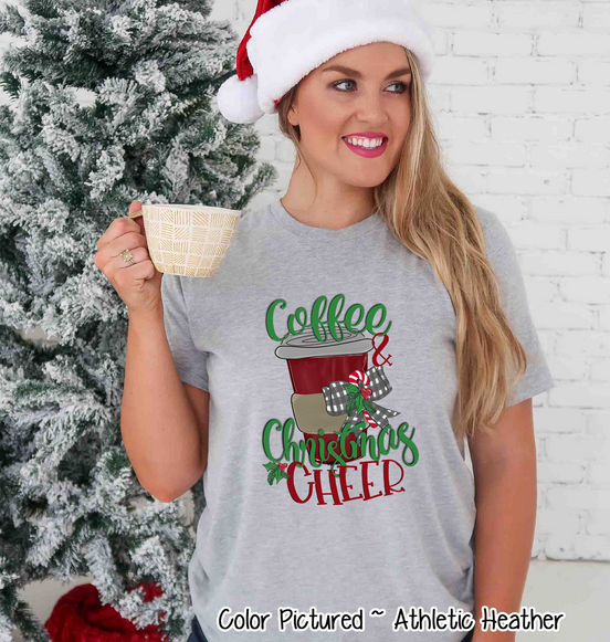 Coffee & Christmas Cheer Tee
