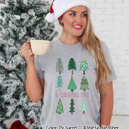 O Christmas Tree Multi Tree Tee