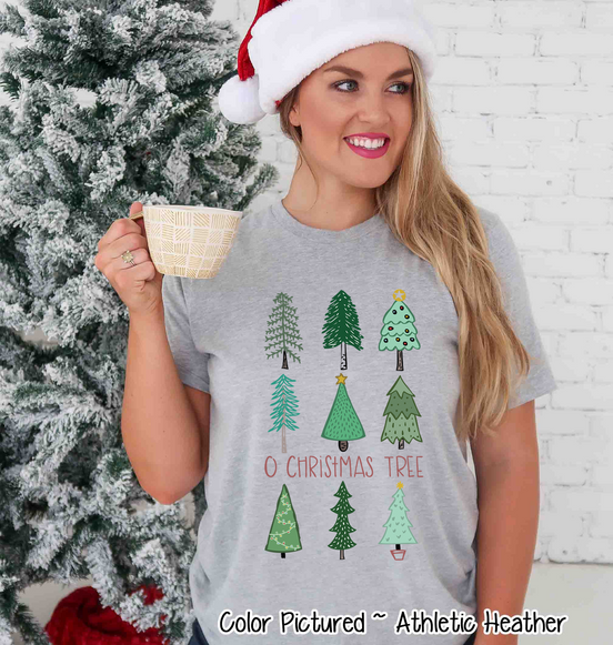 O Christmas Tree Multi Tree Tee