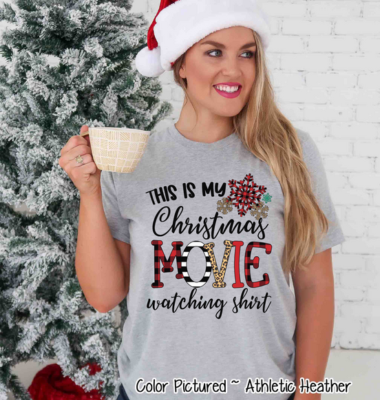 Christmas Movie Watching Tee
