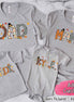 Personalized Thanksgiving Name Family Matching Tee