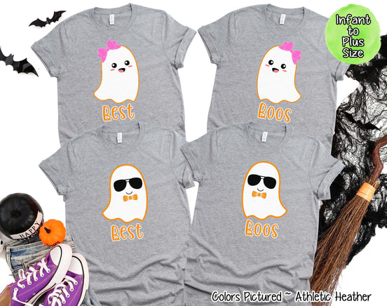 Best Boos Matching Ghost Halloween Tee