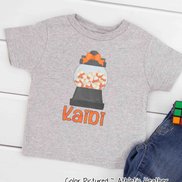 Custom Candy Corn Machine Youth, Toddler, Infant Halloween Tee