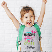 Personalized Bringin Sass to the Class Tee