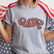 USA Retro Tee