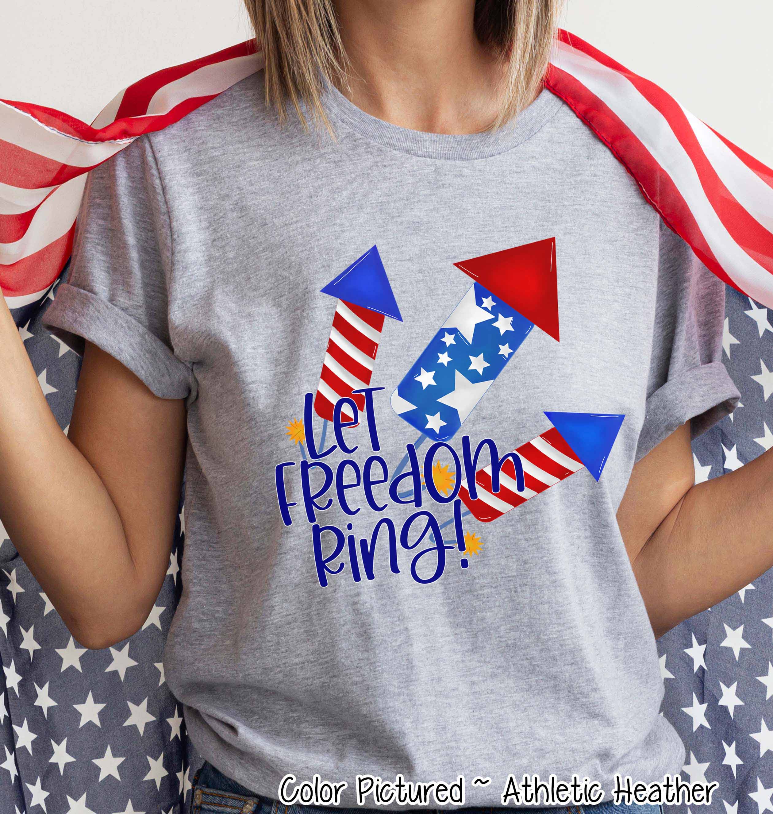 Let Freedom Ring Fireworks Tee