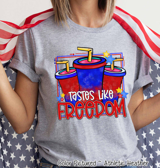 Tastes Like Freedom Patriotic Tee