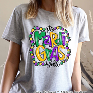 It's Mardi Gras Y'all Beads Mardi Gras Tee