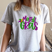 Mardi Gras Jester Hat Tee