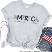 America My Country Tis Of Thee Tee