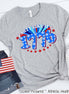 Party Like its 1776 Leopard Patriotic Tee