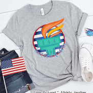 Sweet Land of Liberty Torch Patriotic Tee