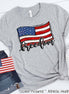 American Freedom Flag Patriotic Tee