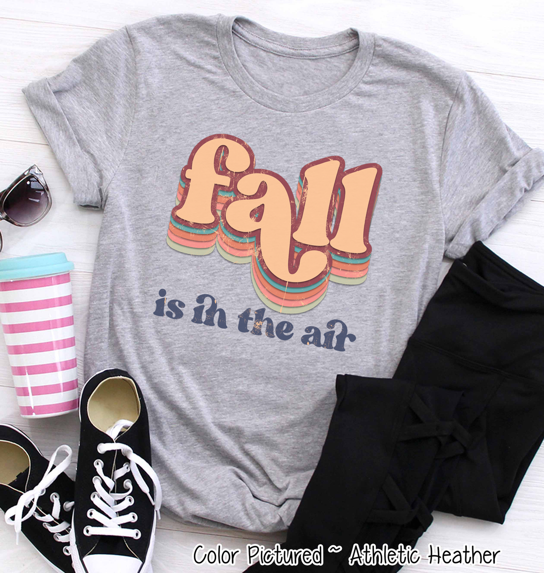 Retro Fall In the Air Tee