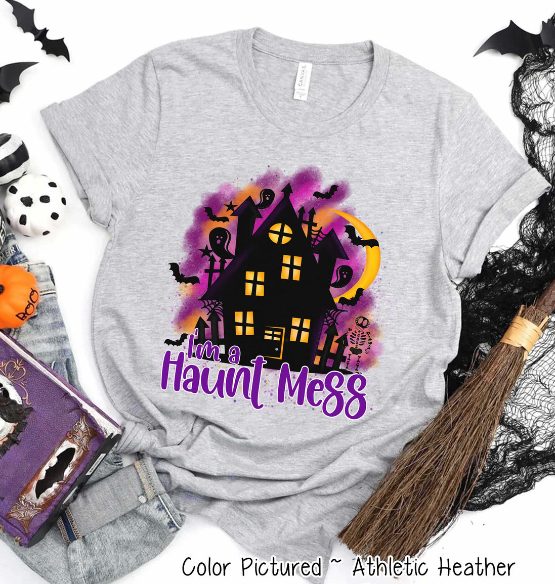 Haunt Mess Halloween Tee