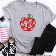 Monogram Red Dot Apple Tee