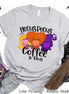 Hocus Pocus I Need Coffee to Focus Funny Halloween Tee