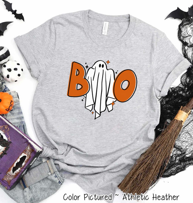 Boo Ghost Halloween Tee
