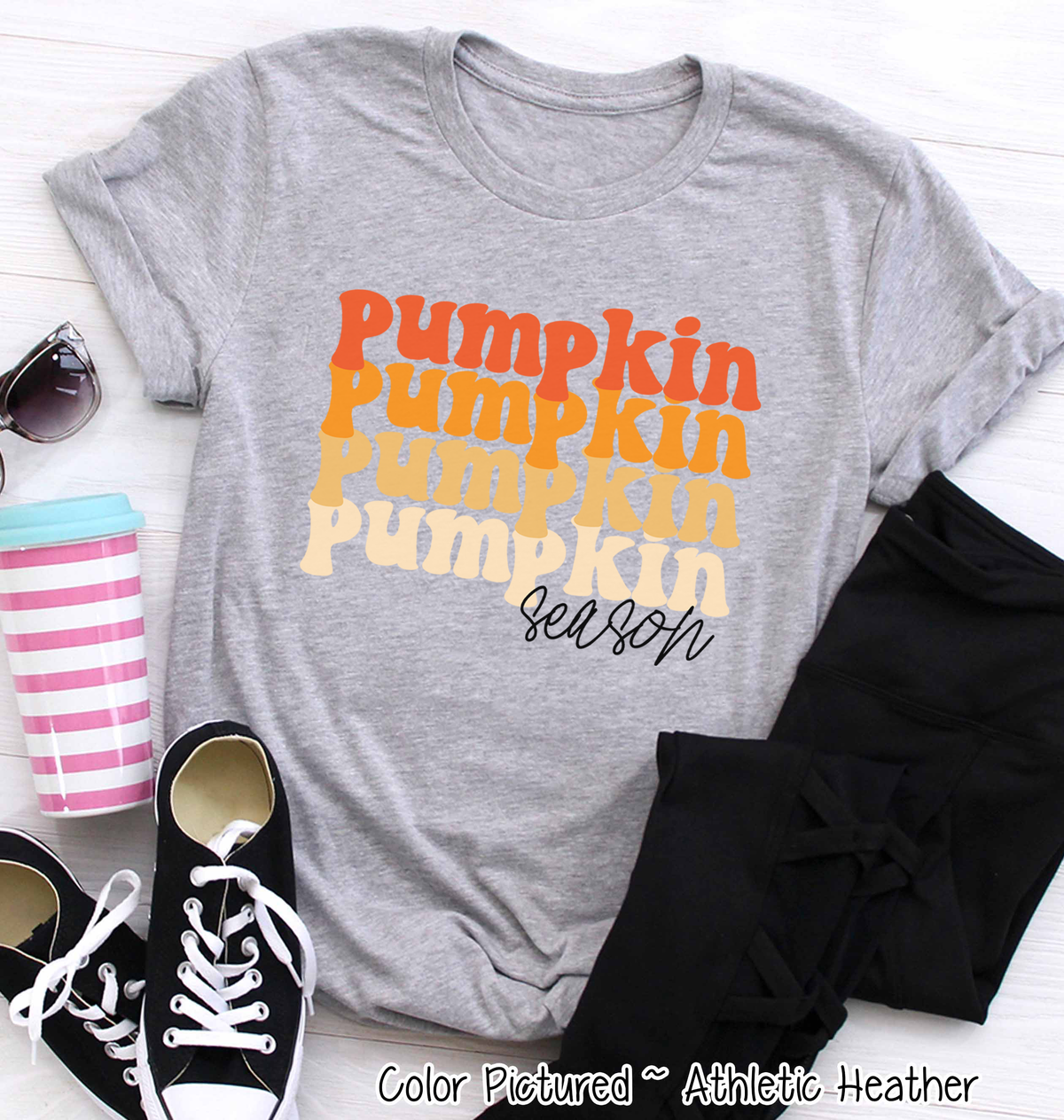 Stacked Pumpkin Season Tee