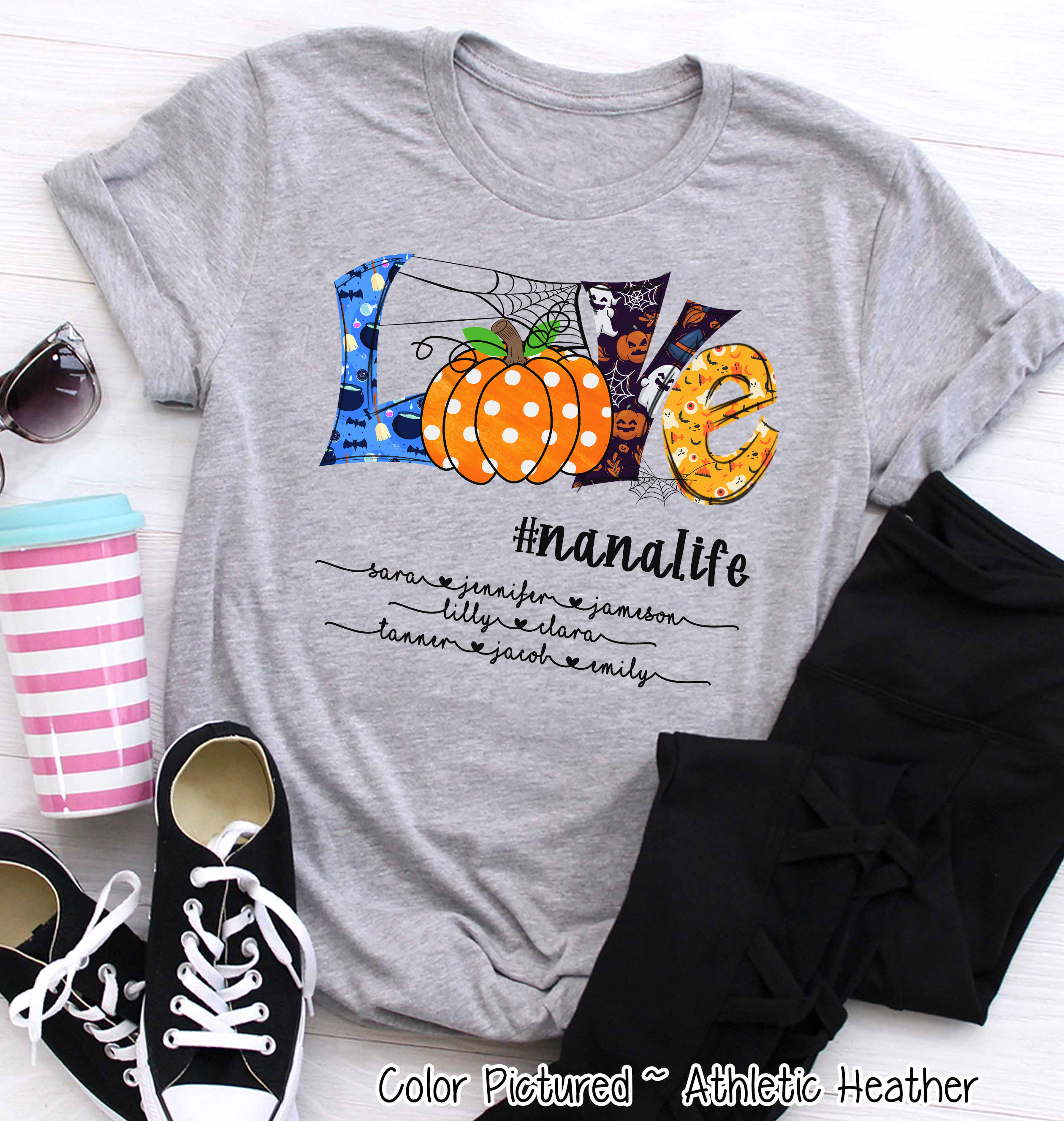 Love #YourLife Halloween Personalized T-Shirt ~ Customize text