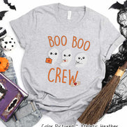 Boo Boo Crew Nurse Halloween Tee
