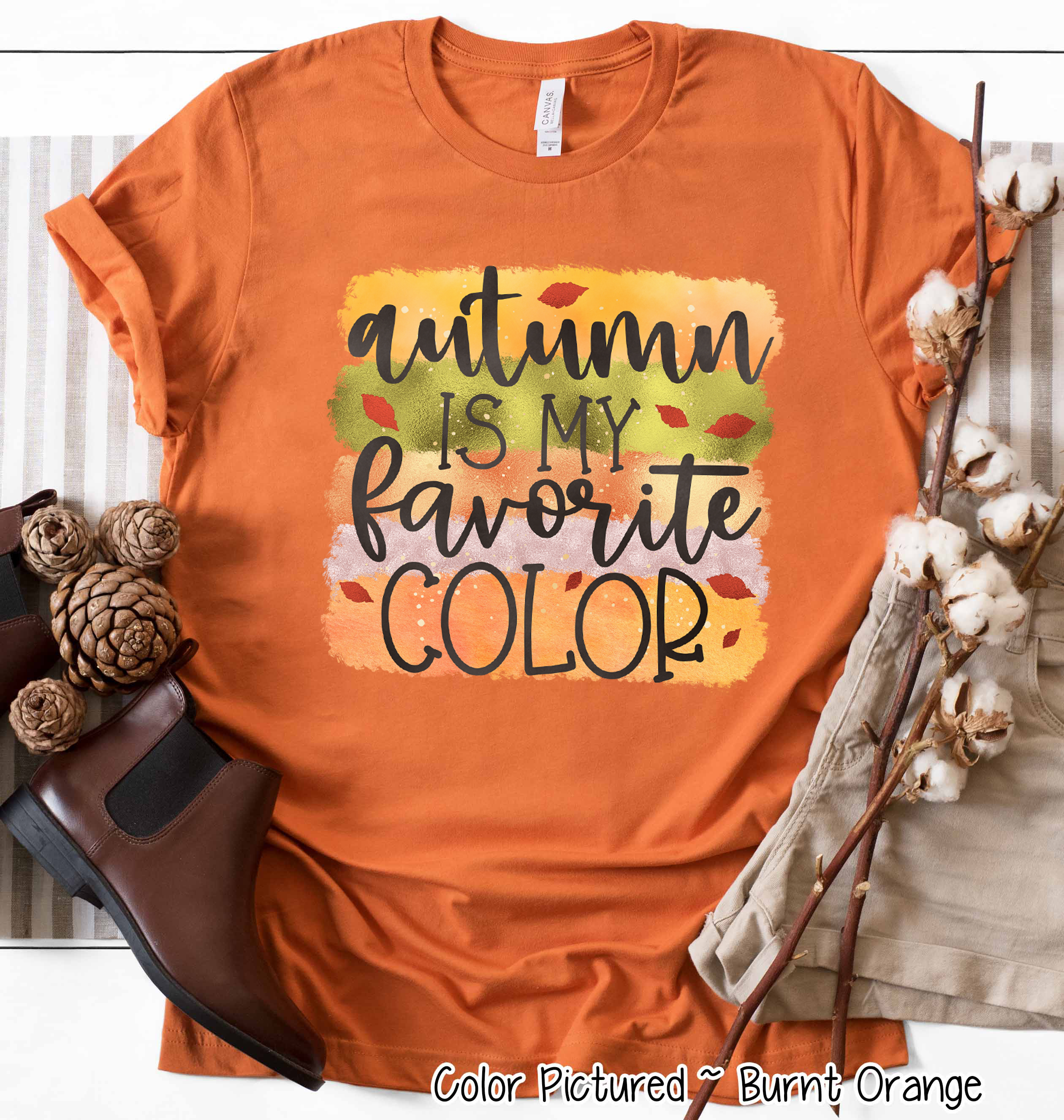 Autumn is My Favorite Color Fall Tee