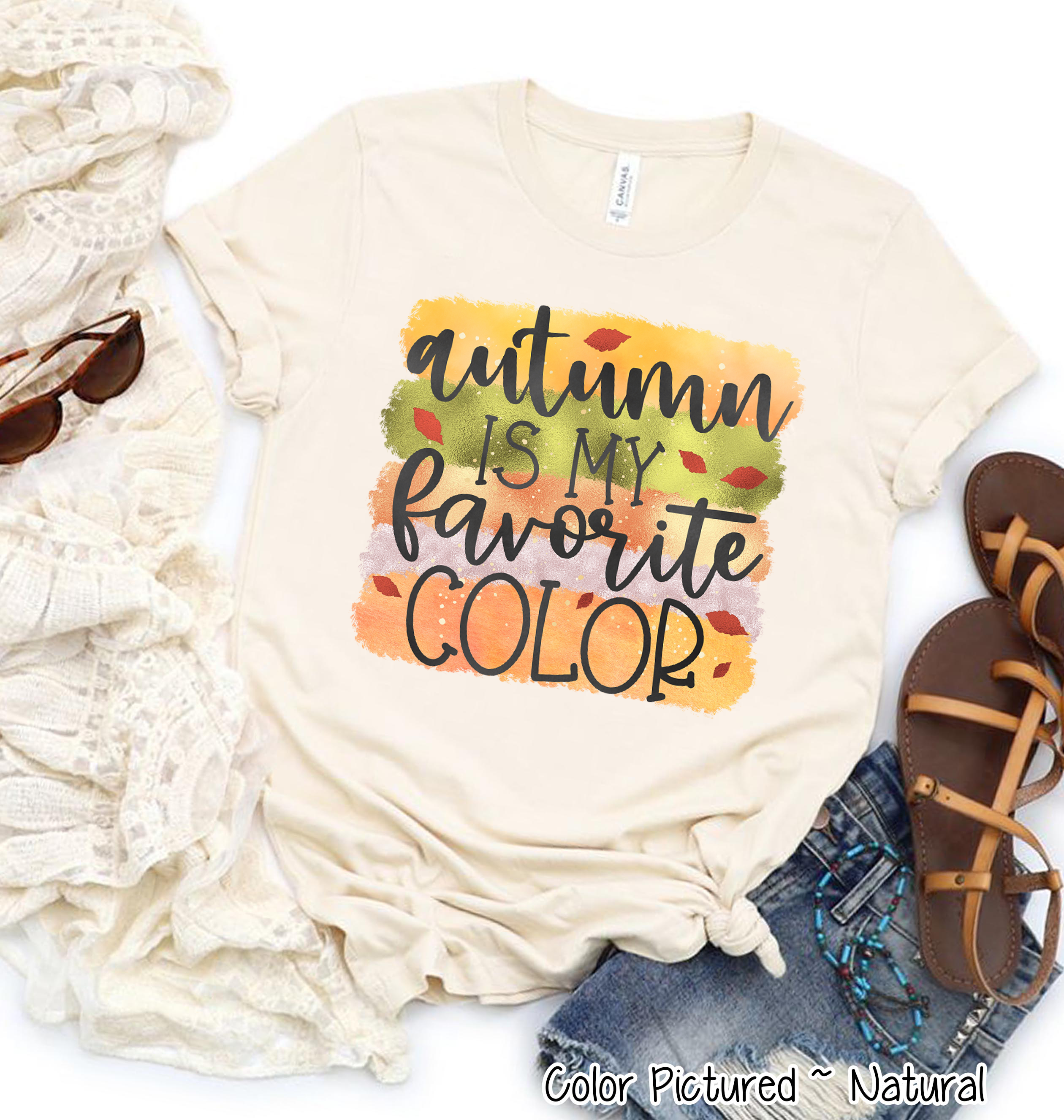 Autumn is My Favorite Color Fall Tee