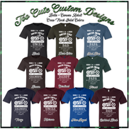 Custom Dad-Father-Papa-Grandpa Biker Tee