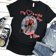 Personalized Dancer Recital Photo Shirt ~ My Heart is on that Stage - Too Cute Custom Designs