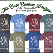 Best Dog Dad Ever Custom Tee - Too Cute Custom Designs