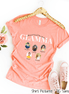Personalized Glamma Photo Shirt ~ Individual Grandkids Photos & Names