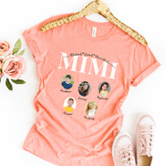 Personalized Mimi Photo Shirt ~ Individual Grandkids Photos & Names - Too Cute Custom Designs