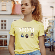 Personalized Mom Photo Shirt ~ Individual Kid Photos & Names