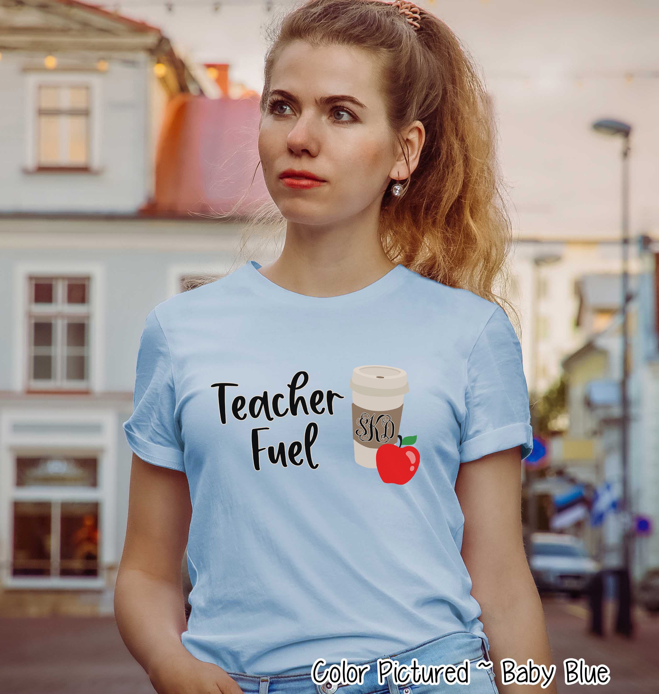 Monogram Teacher Fuel Tee