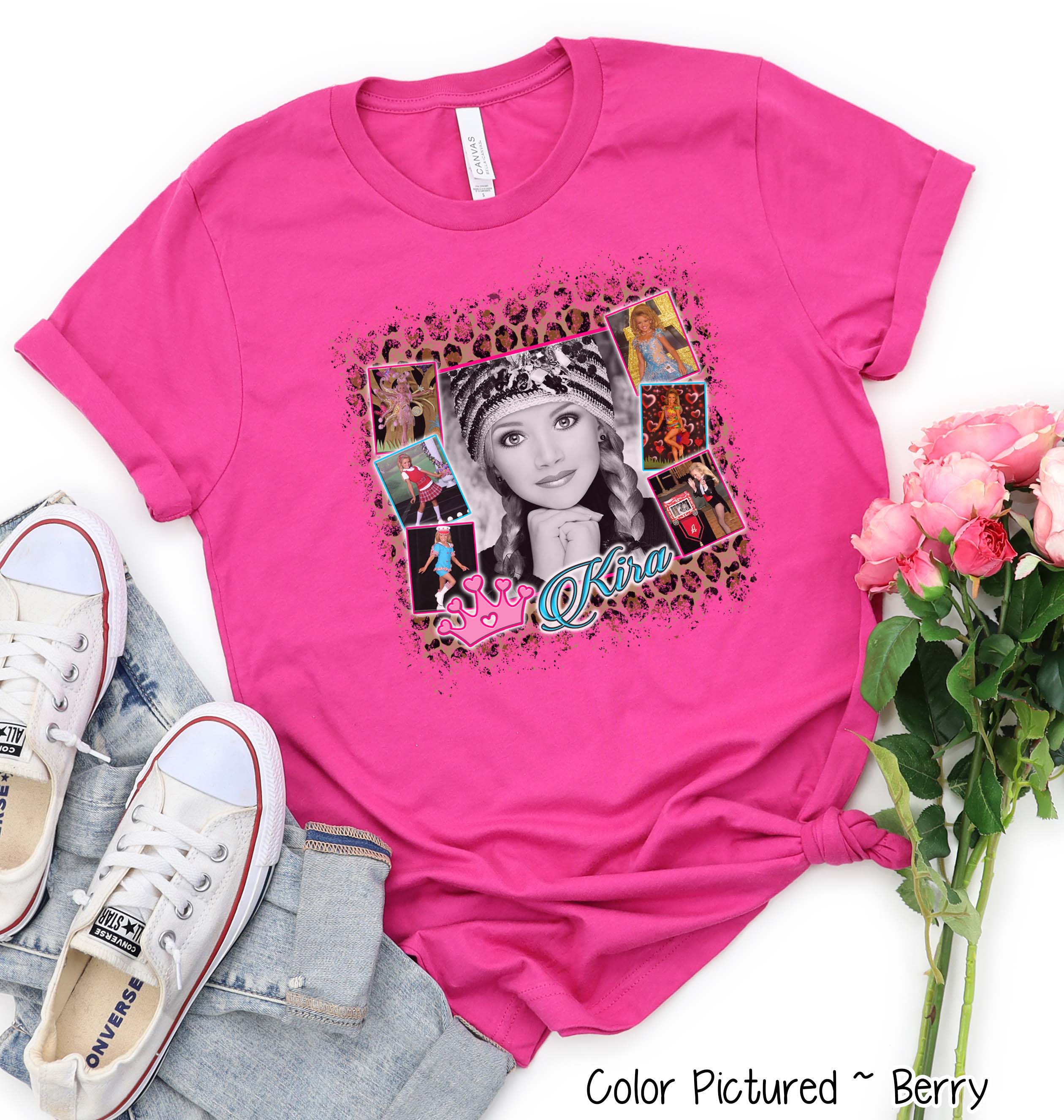 Pageant Distress Collage Photo Tee