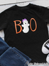 Boo Girl Youth, Toddler, Infant Halloween Tee