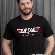 Top Dad-Top Papa Custom Tee