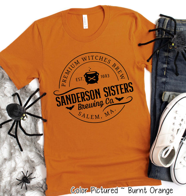 Sanderson Sisters Brewing Co Halloween Tee