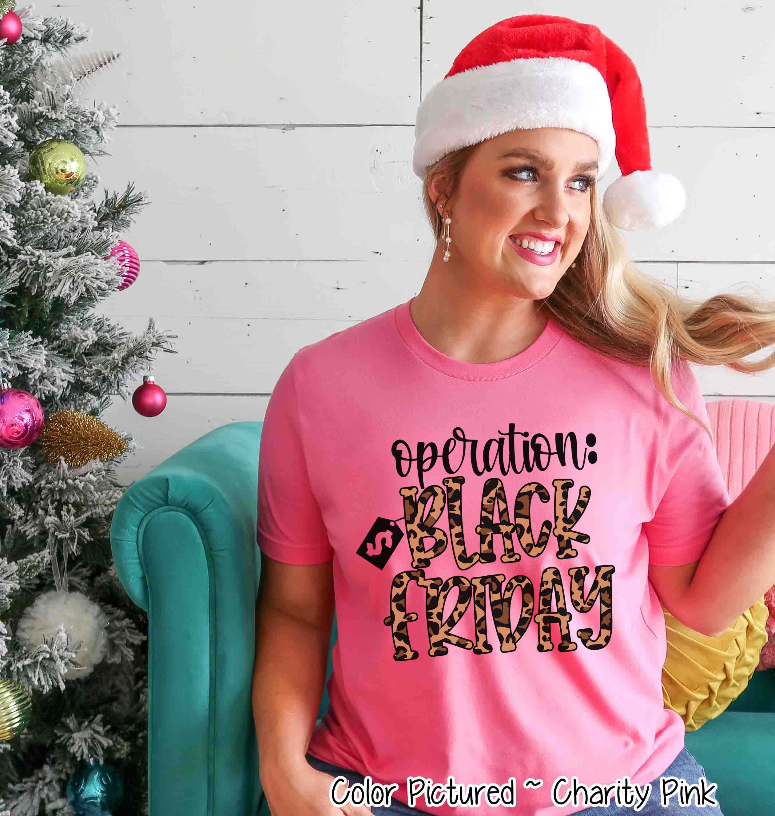 Operation Black Friday Funny Holiday Tee