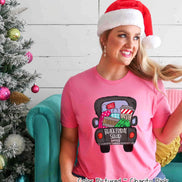 Black Friday Squad Truck Holiday Tee